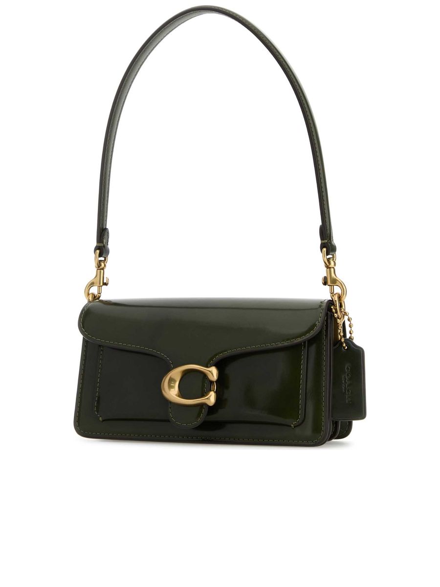 Spazzolato Leather Tabby Shoulder Bag