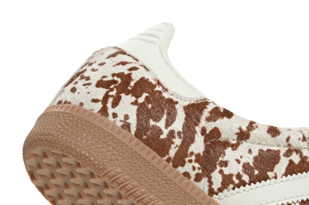 Cow Print Brown White