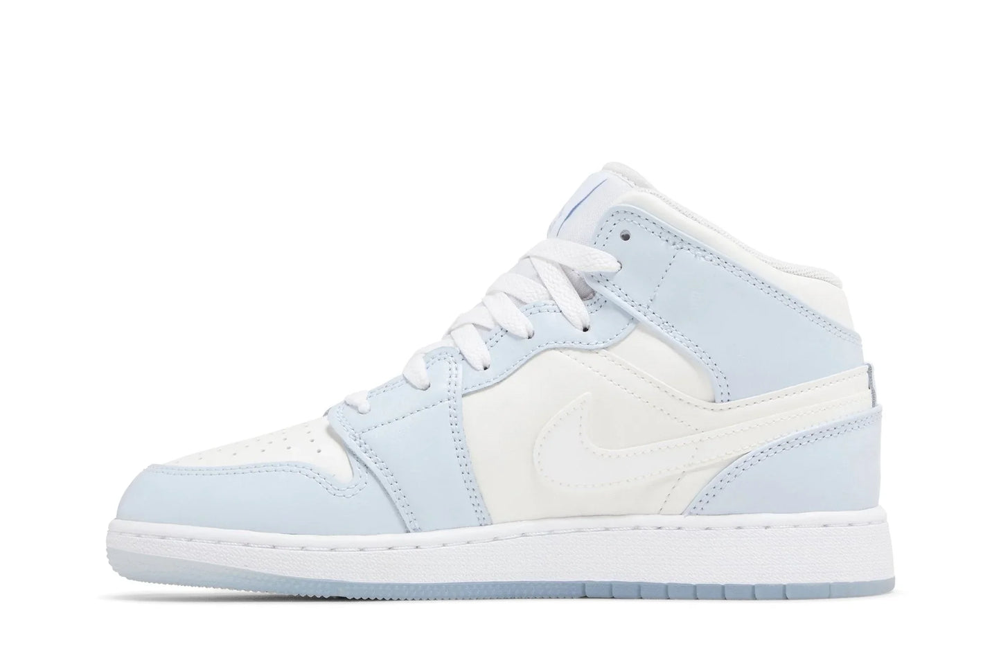 Mid Glitter Swoosh Blue