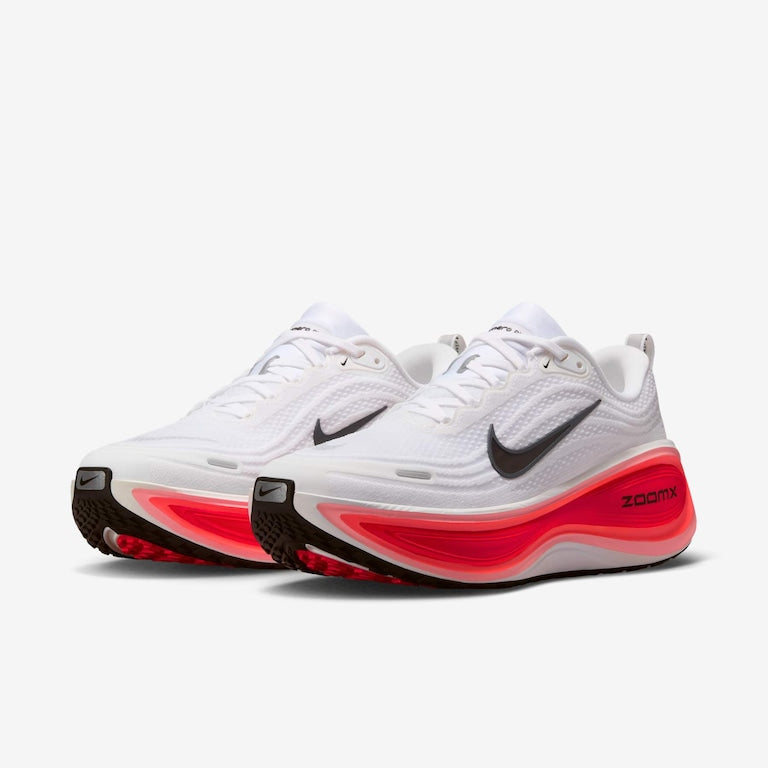 Vomero Plus White Black Bright Crimson