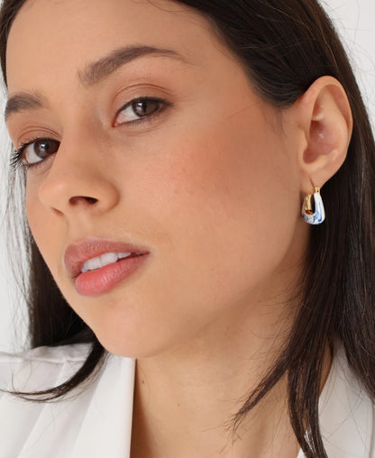 Aegean Earrings – 18K Gold Plated