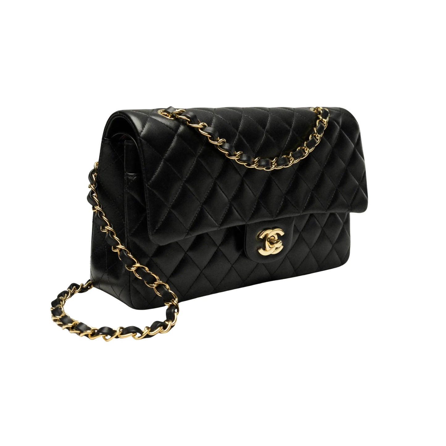 Classic  Leather Flap Bag Medium