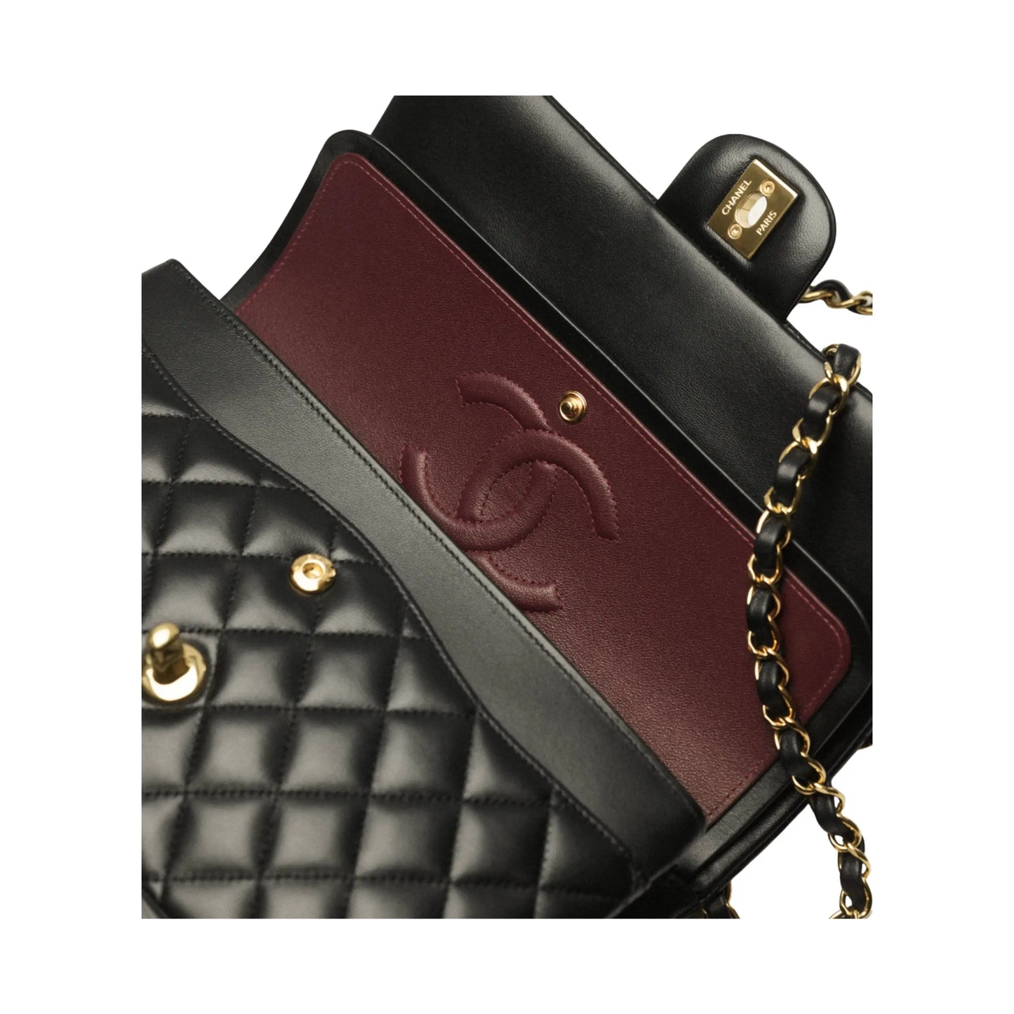 Classic  Leather Flap Bag Medium