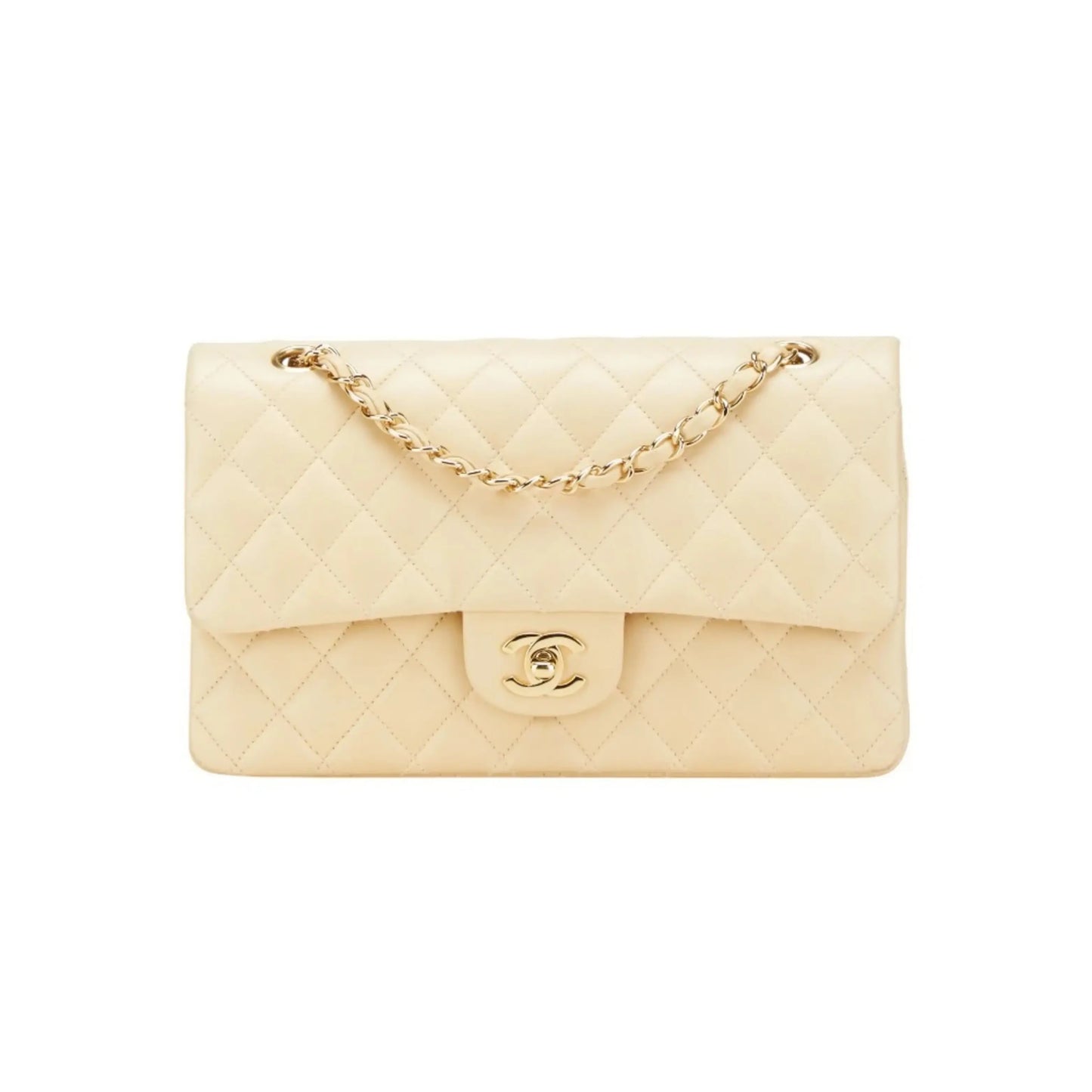 Classic  Leather Flap Bag Medium