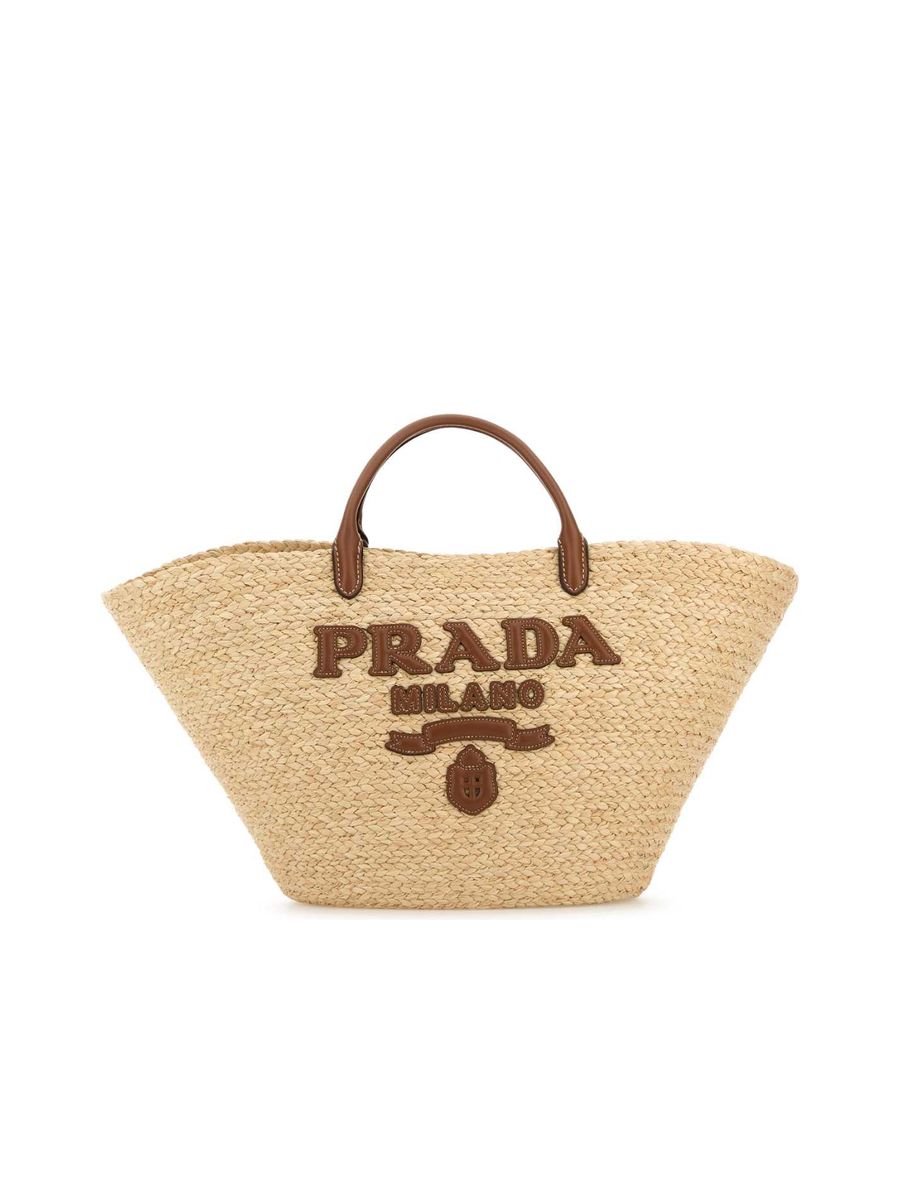 Raffia Large Shopping Bag