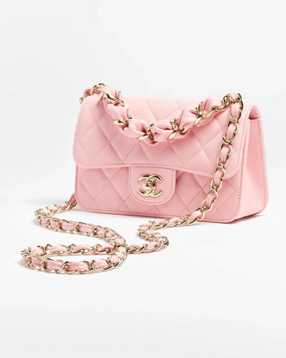 Classy Pink Flapbag