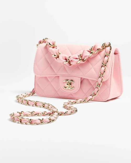 Classy Pink Flapbag