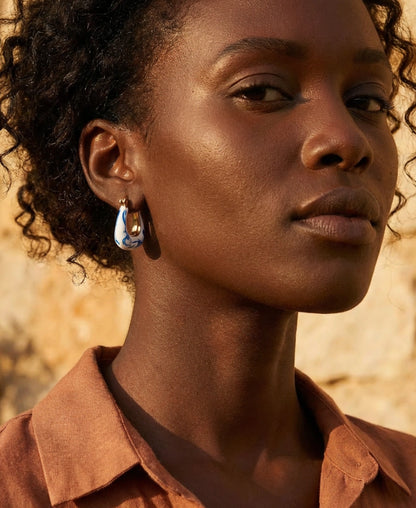 Aegean Earrings – 18K Gold Plated