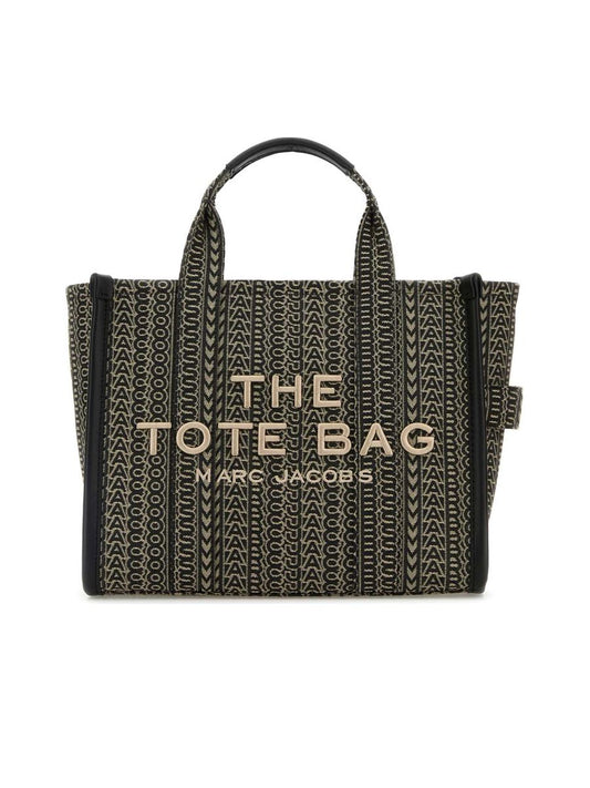 Embroidered Canvas Shopping Bag