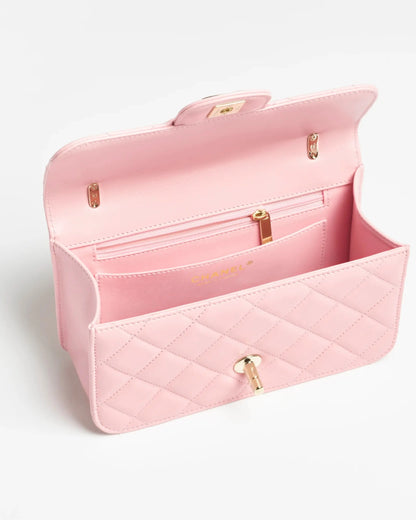 Classy Pink Flapbag