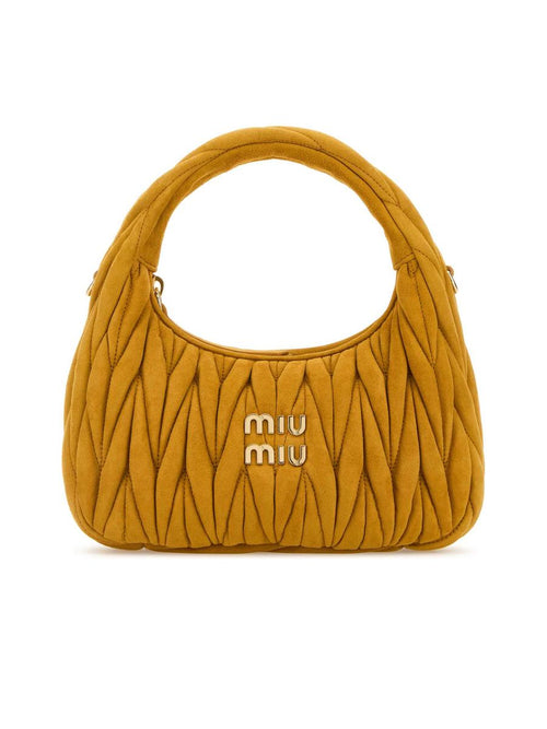 Wander Matelassé Suede Bag