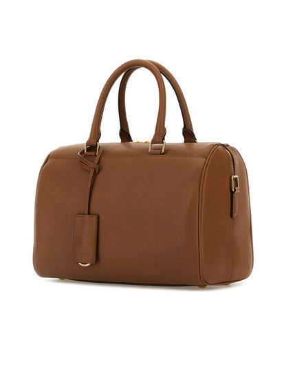 Duffle H Leather Handbag