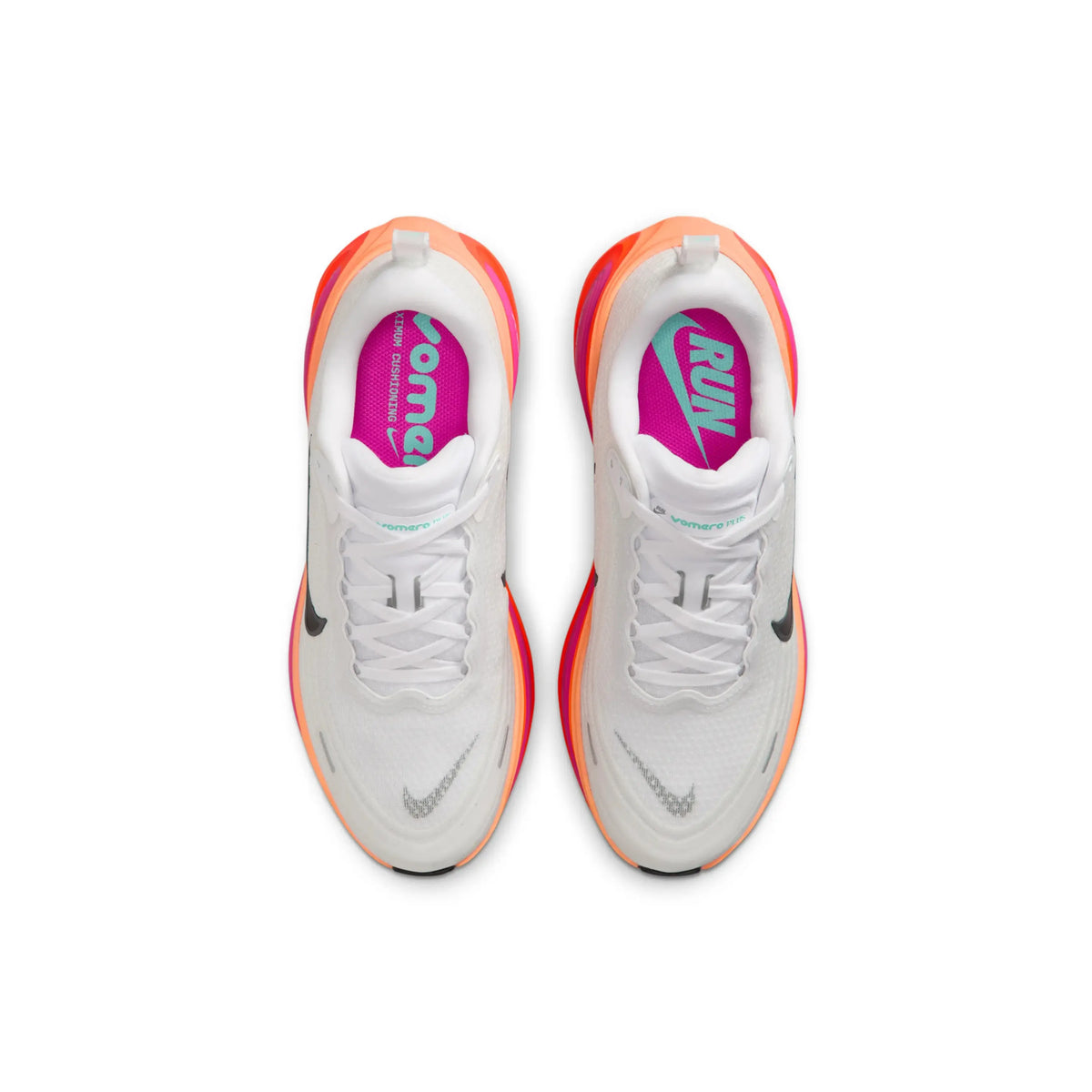 Vomero Plus White Fire Pink Hyper Crimson