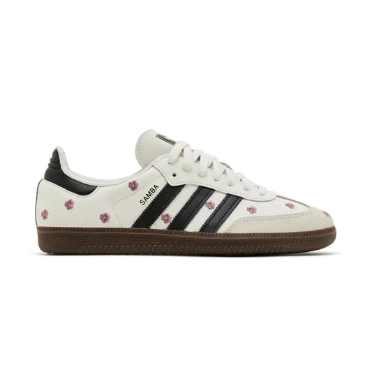 Samba Og White Floral Embroidery