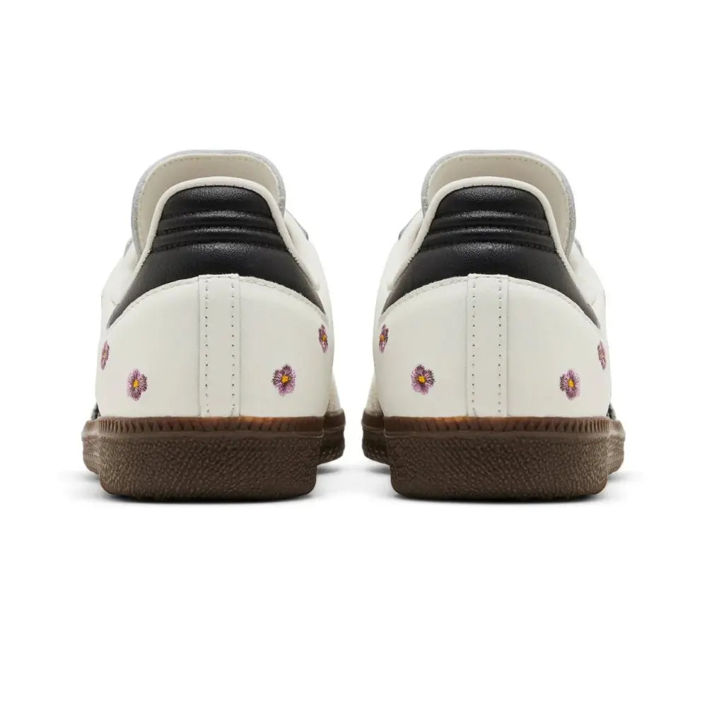 Samba Og White Floral Embroidery