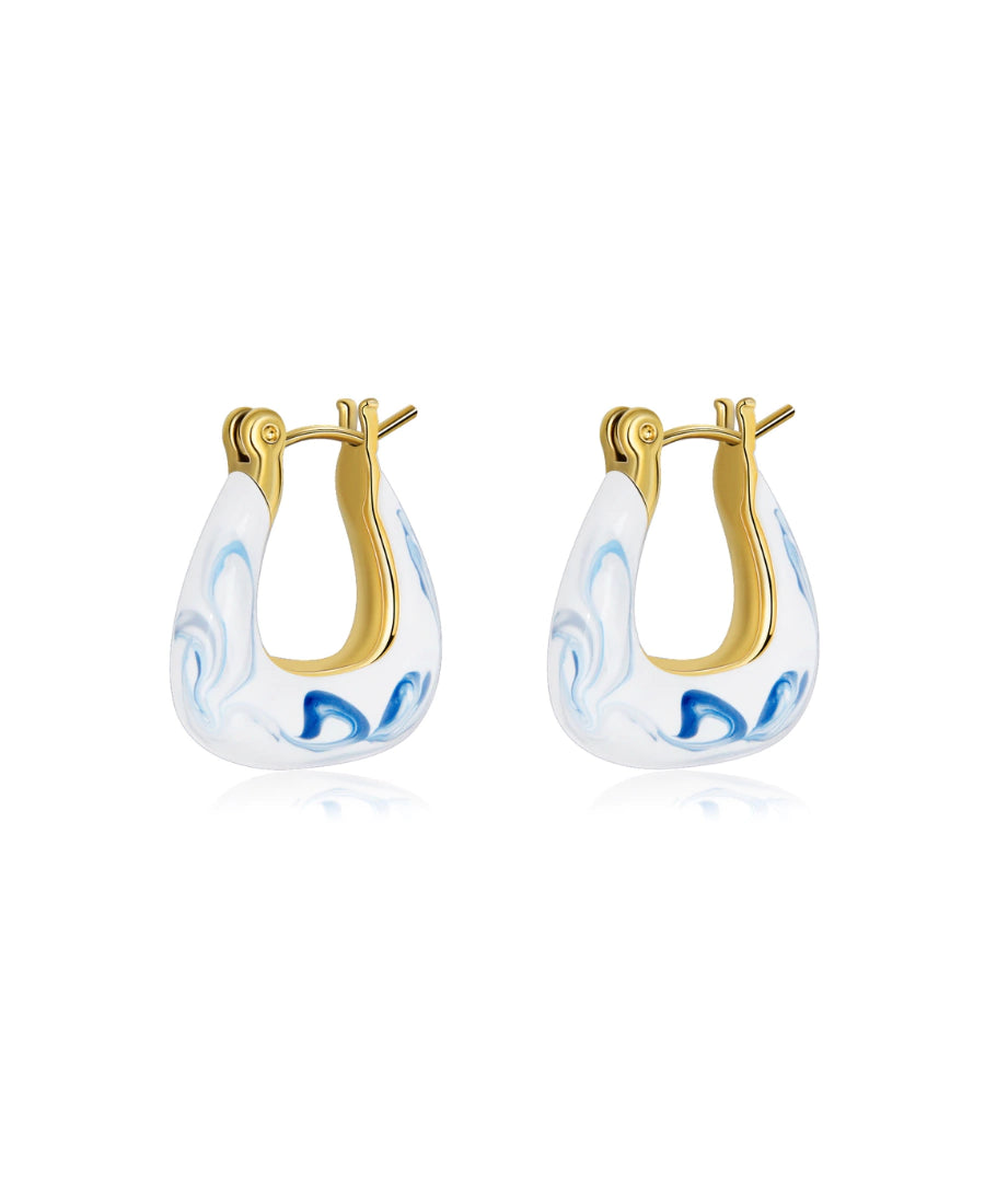 Aegean Earrings – 18K Gold Plated