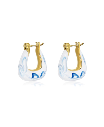 Aegean Earrings – 18K Gold Plated