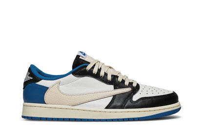 Low Fragment Design x TS Leather-White-Black-Blue