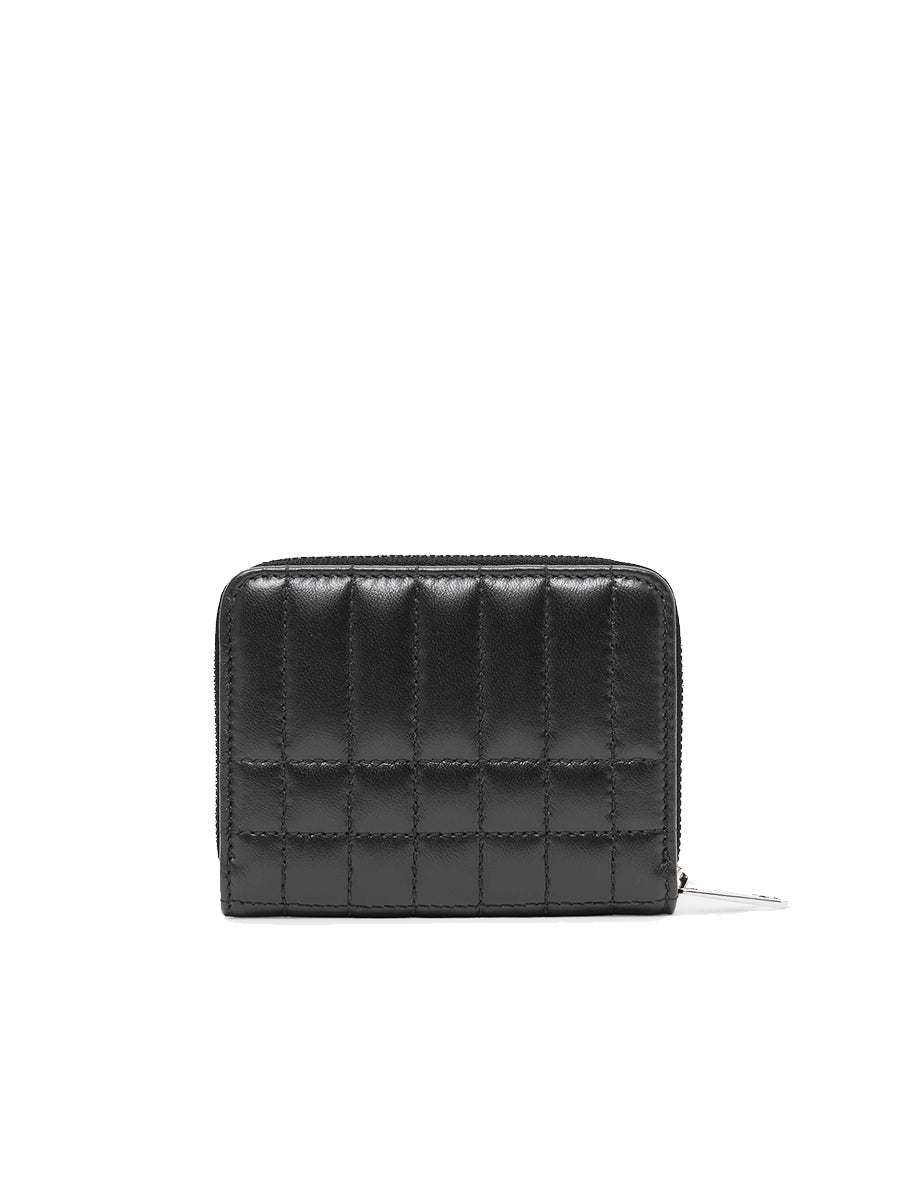 Quilted Leather Lola Zip Wallet