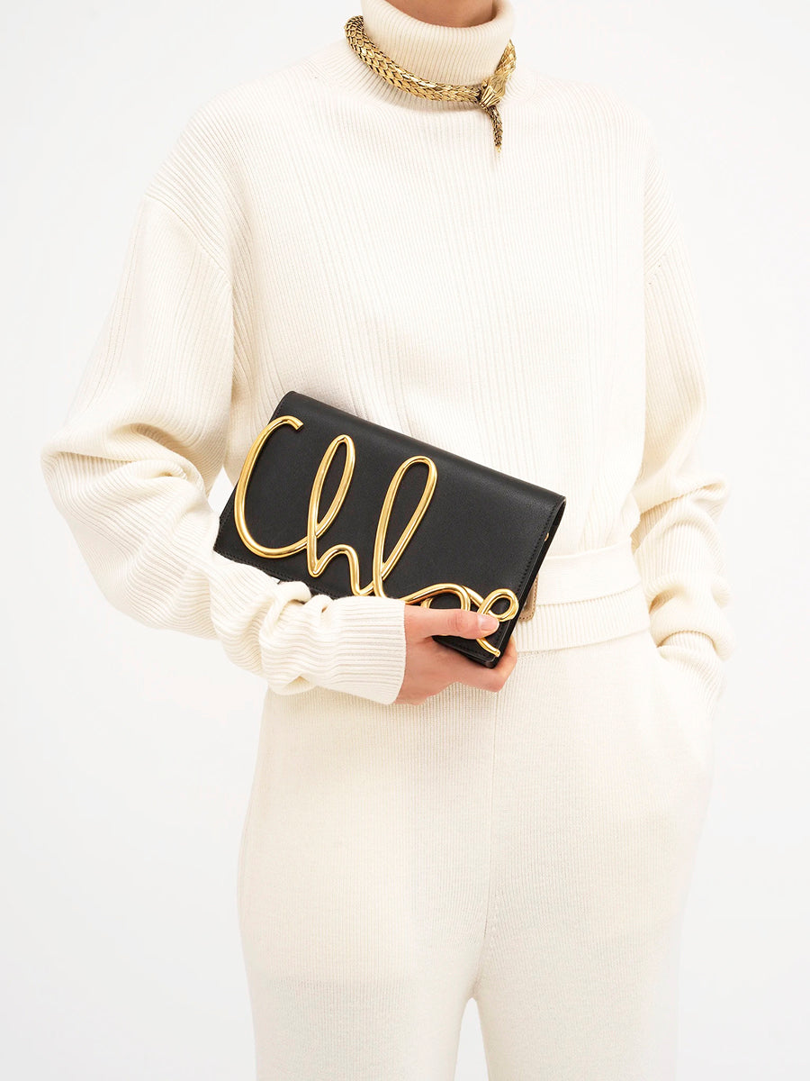 The Chloe Iconic Crossbody Bag in Soft Leather