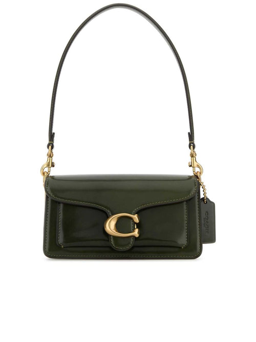 Spazzolato Leather Tabby Shoulder Bag