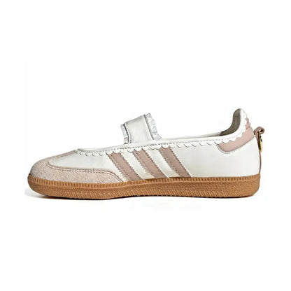 Samba Jane Ruffle Pack White Pink Gum