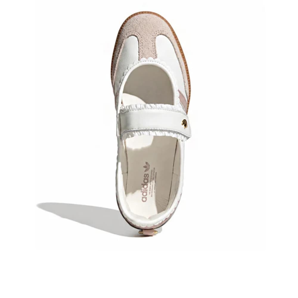 Samba Jane Ruffle Pack White Pink Gum