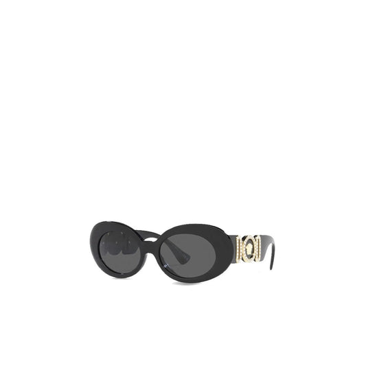 Medusa Biggie Oval Sunglasses O4426 in Black