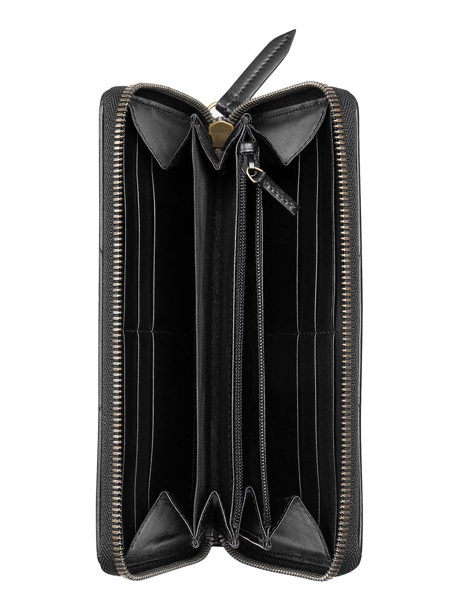 GG Marmont Zip Around Wallet