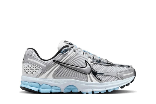 Metallic Silver & Blue Tint