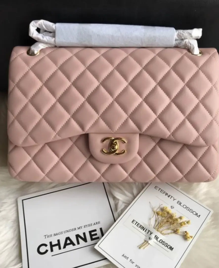 Classic  Leather Flap Bag Medium