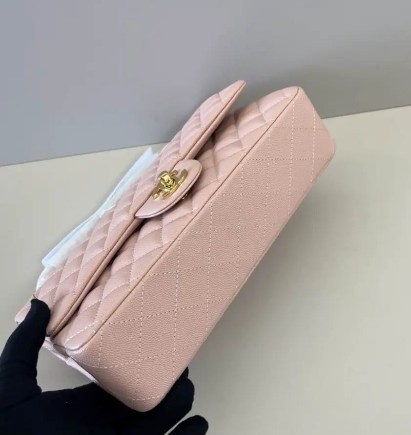 Classic  Leather Flap Bag Medium