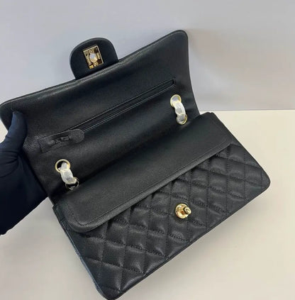 Classic  Leather Flap Bag Medium