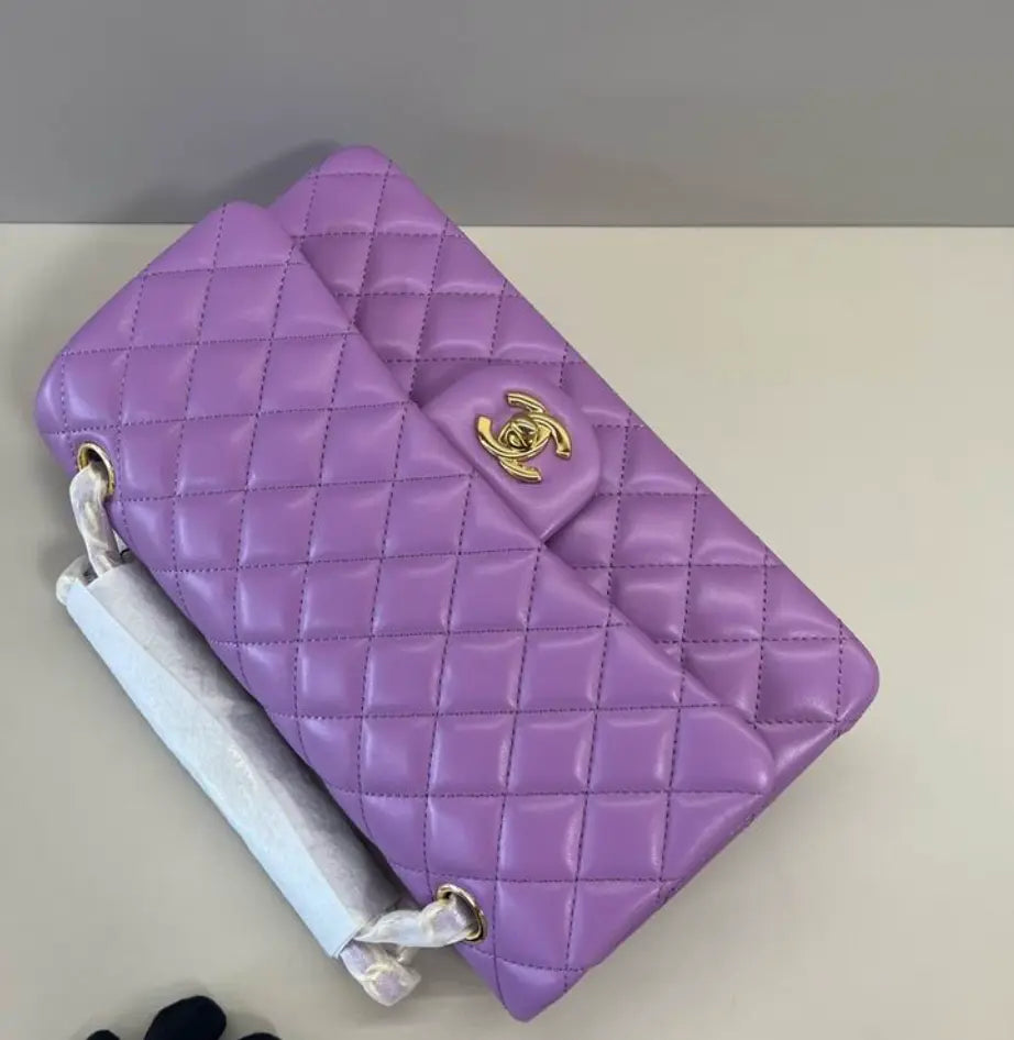 Classic  Leather Flap Bag Medium