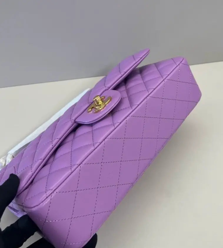 Classic  Leather Flap Bag Medium