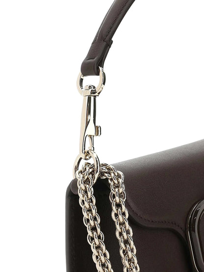 Locò Calfskin Shoulder Bag in Fondant