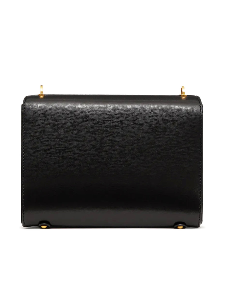 Stud Sign Grainy Calfskin Shoulder Bag