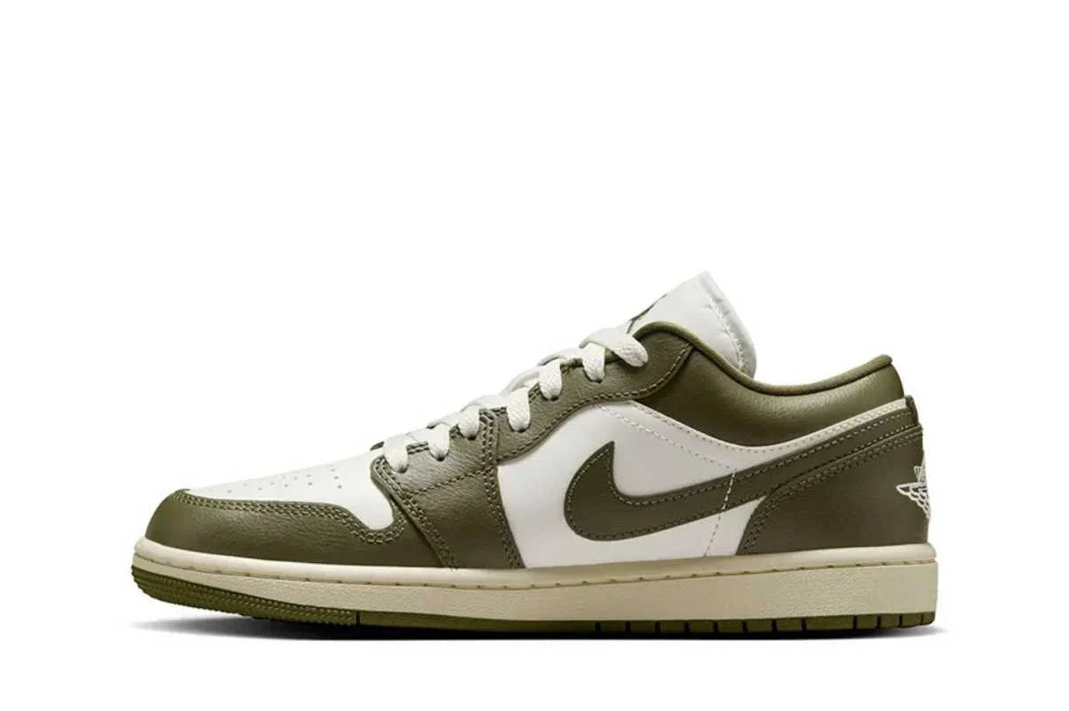 Low Medium Olive Green