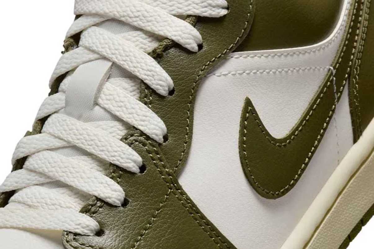 Low Medium Olive Green