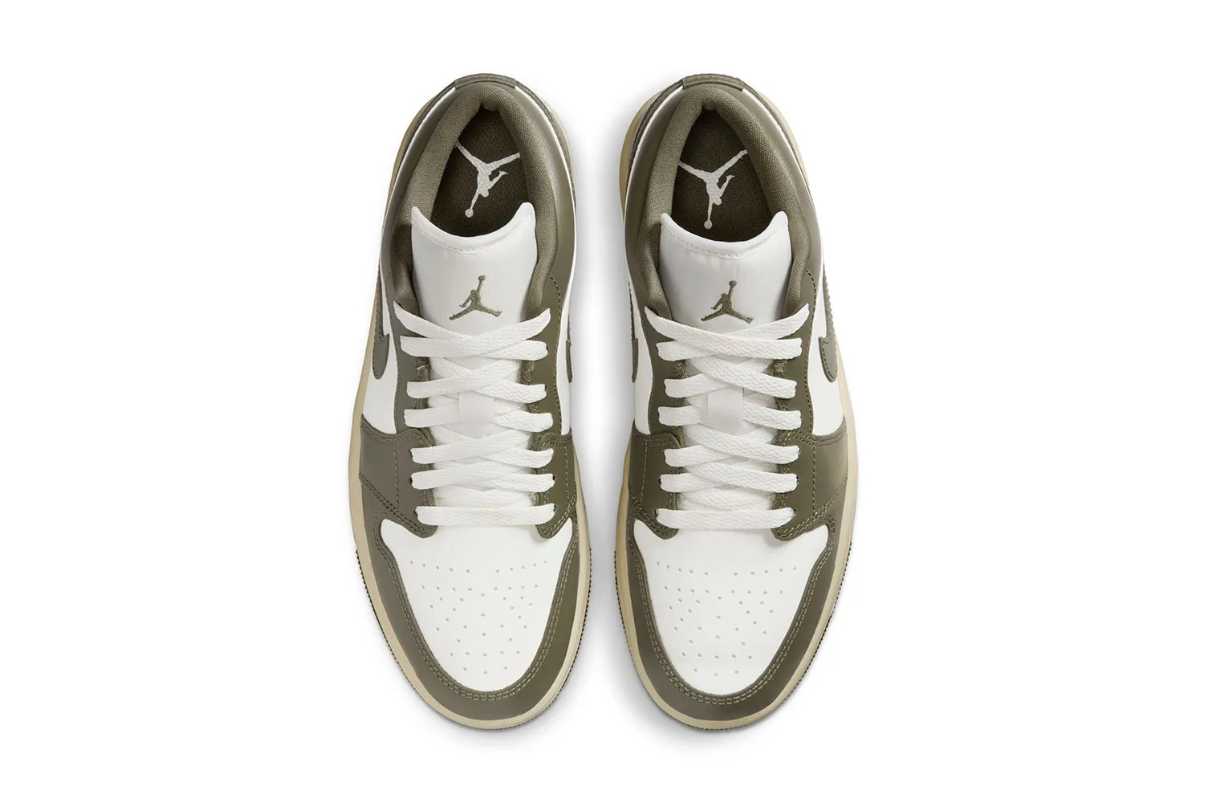 Low Medium Olive Green