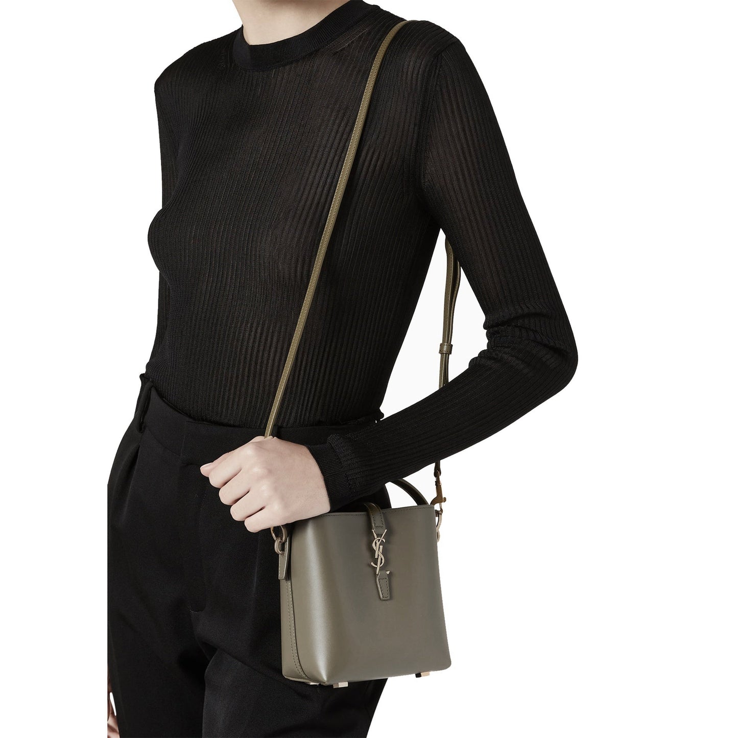 Le 37 Mini in Shiny Leather Shoulder Bag