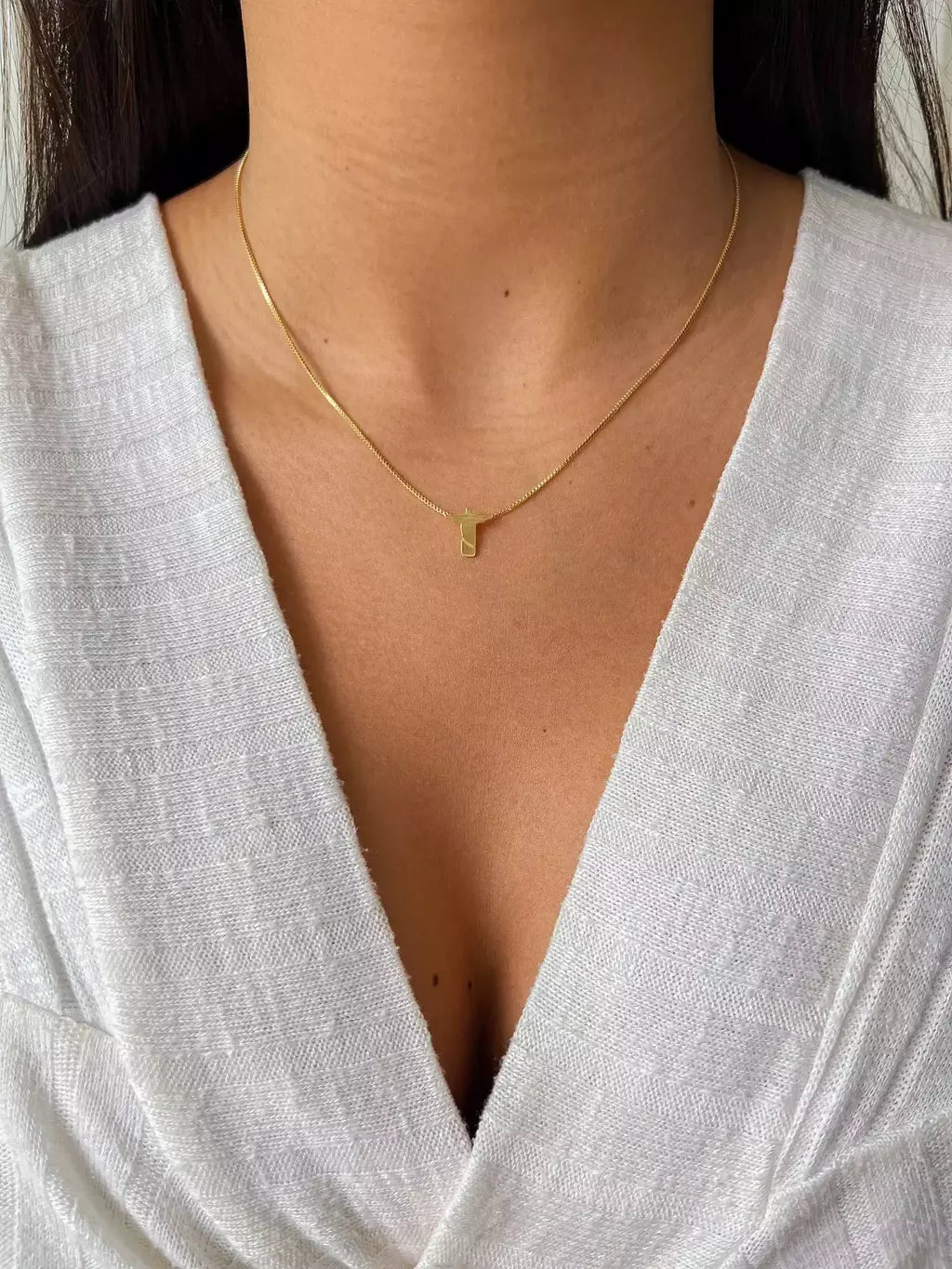 Mini Christ the Redeemer Necklace – 18K Gold Plated