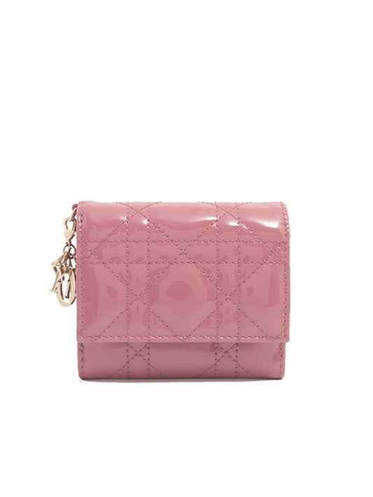Lady Dior Lotus Wallet