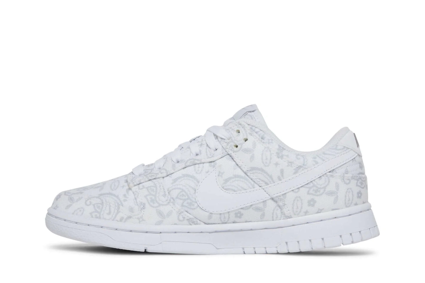 Low White Paisley White