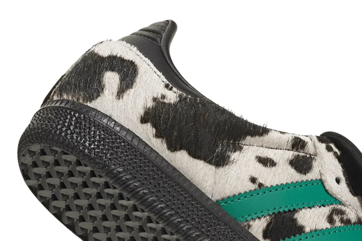 Cow Print Black White