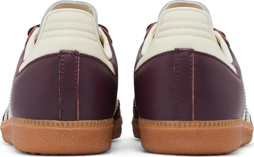 Maroon Cream White