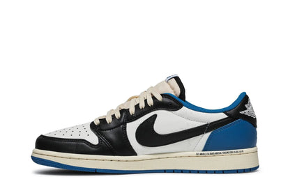 Low Fragment Design x TS Leather-White-Black-Blue