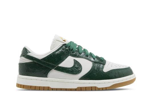 Low Green and White Ostrich
