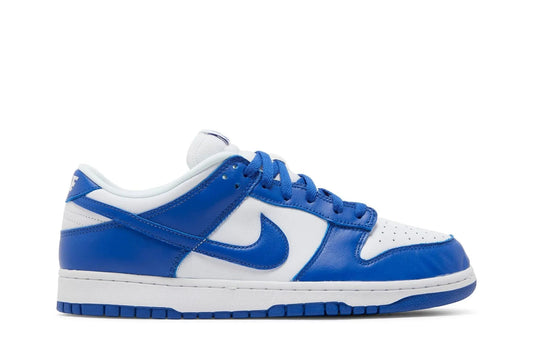 Low Blue and White