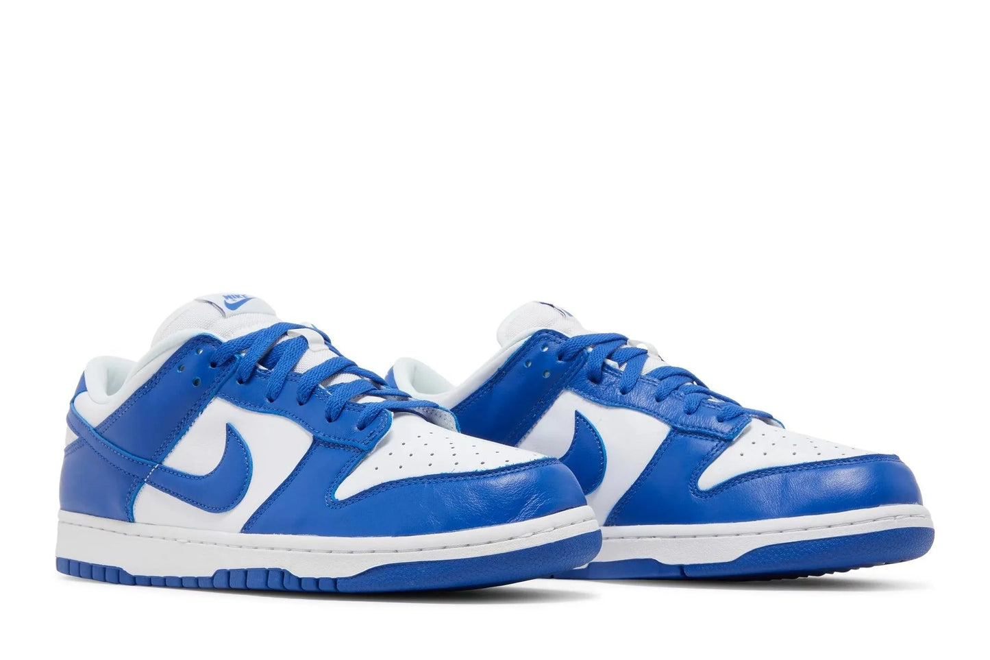 Low Blue and White